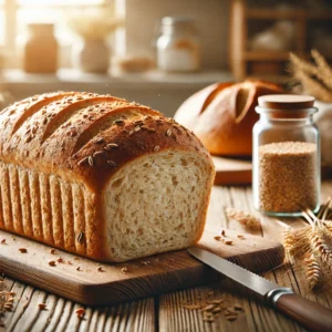 Pan de molde integral casero