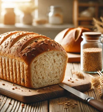 Pan de molde integral casero