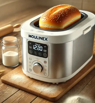 Pan sin gluten en panificadora moulinex
