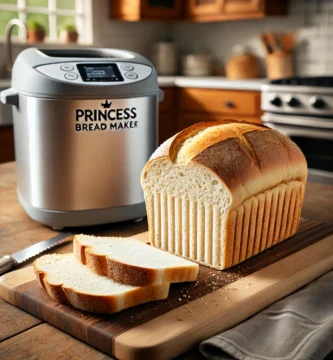 Pan sin gluten en panificadora princess