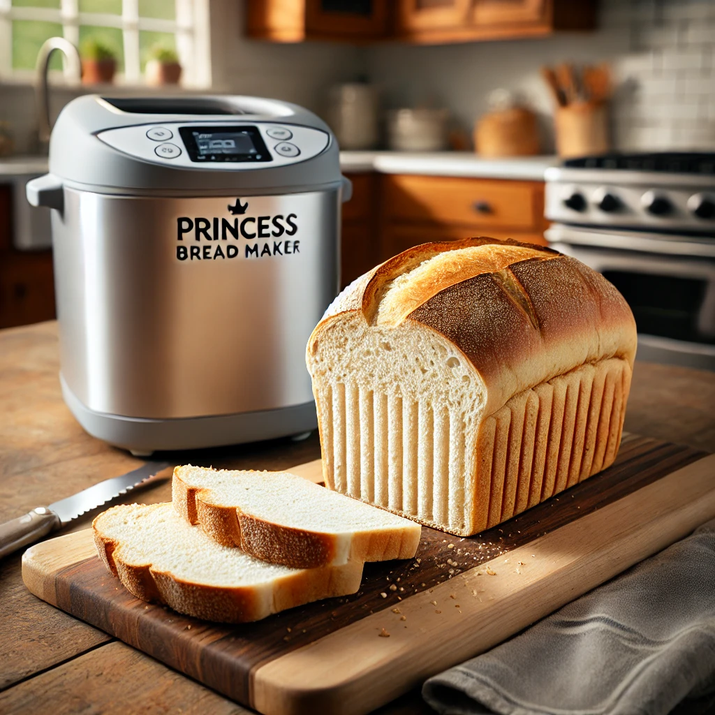 Pan sin gluten en panificadora Princess